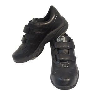 Dr. Zen Unisex Men's Size 10.5XW Women's Size 11.5XW Black Diabetic Strap Shoes